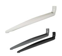 Jardinion Foldable Downpipe Extension 9 x 150cm Drainage Channel for Garden Drainage and Rainwater Diverter Systems White