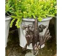 Jardinopia Antique Bronze Coloured Dragon Pot Buddy Plant Pot Hanger