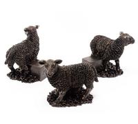 Jardinopia Antique Bronze Sheep Plant Pot Feet - Set Of 3
