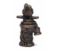 Jardinopia Antique Bronze Wren on Tap Jardinopia Bronze