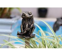 Jardinopia Beatrix Potter Mr. Jeremy Fisher Cane Or Stake Topper (Ccbp0005) - L5 X W5 X H7 Cm