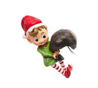 Jardinopia Christmas Pot Buddies Plant Pot Ornament - Naughty Elf