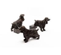 Jardinopia Cocker Spaniel Plant Pot Feet - Set Of 3 - L6 X W11 X H8.5 Cm