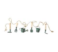 Jardinopia Decorative Garden Tool Garland - Watering Can Verdi Gris Green