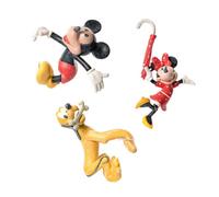 Jardinopia Disney Pot Buddies Plant Pot Ornament - Mickey, Minnie, Pluto Set Of 3