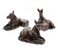 Jardinopia Donkey Foal Plant Pot Feet - Set Of 3 - L8 X W10.5 X H8.5 Cm