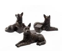 Jardinopia German Shepherd Plant Pot Feet - Set Of 3 - L8 X W11.5 X H7.5 Cm