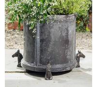 Jardinopia Horse Head Decorative Pot Feet Set Of 3 Antique Bronze Finish