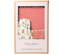 Jardinopia Laura Ashley Gardening Luxury Gift Set (Half Apron, Kneeler & Gauntlets) Wild Meadow Pink