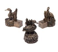 Jardinopia Mallard Duck Plant Pot Feet - Set Of 3 - L8.5 X W5 X H9 Cm