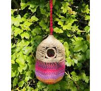 Jardinopia - Munja & Sari Cyclinder Shaped Jute Bird Box Nester
