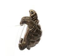 Pot Buddies Handmade Tortoise Figure Plant Pot Hanger - Decorative Hanging Garden Ornament - Flower Planter Figurine