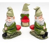 Jardinopia Sleeping Gnome Plant Pot Feet - Set Of 3