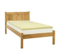Jardins De Luxe ! 100% Memory Foam Mattress Topper To fit, Single|Small Double|Double|King Size| Bed [Made in UK] (Thickness 2-Inch, Small double - 4ft)