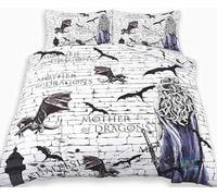 Jardins de Luxe! 3D Animal Printed Duvet Set with Pillowcases [Reversible Bedding Cover] for Kids & Adults (King, Mother of dragon)