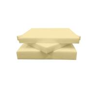 Jardins de Luxe ! Memory Foam - Cut to Size for Mattresses, Seat Cushions, and Custom Upholstery | 12 x 12 Inches (31 x 31 cm) [Made in UK] (30 x 30 x 10 CM)
