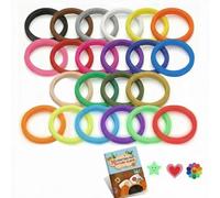 JAREES 3D Pen Filament Refills 22 Colors PLA 1.75mm