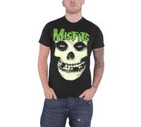 Jarek Skull Glow in the Dark T Shirt Misfits Black XL