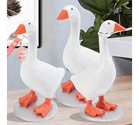 Jareo Magnetic Goose Key Holder Cute Home Decor Kawaii Room Office Table Desk Aesthetic Funny Bedroom Housewarming Gift 1PCS