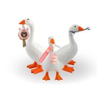 Jareo Magnetic Goose Key Holder Cute Home Decor Kawaii Room Office Table Desk Aesthetic Funny Bedroom Housewarming Halloween, Winter 1PCS
