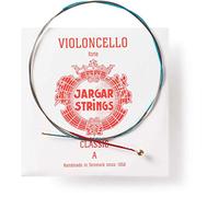 Jargar Classic A Chrome Steel - 4-String Set - Cello String - Forte - Gauge/Tension 0.76mm/18.5kp/40.7lbs