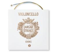 Jargar Evoke Cello D | Multi Alloy Carbon Steel Core Cello String for Professionals and Aspiring Cellists | Brilliant, Round, and Focused Sound with Elegant Timbre | Made In Denmark | D-String