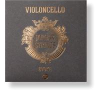 Jargar Evoke Cello Set - Cello Strings 4/4 Full Set for Professionals and Aspiring Cellists - Brilliant, Round, and Focused Sound with Elegant Timbre - Made In Denmark