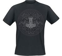 jargon Celtic Viking Shield Celtic Viking Shield T-Shirt Black XXL