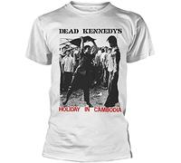 jargon Dead Kennedys 'Holiday in Cambodia' (White) T-Shirt White L
