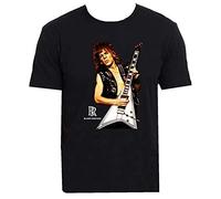 jargon Randy Rhoads Guitar Tribute Men's Black T-Shirt Black XL