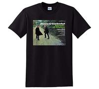 jargon Simon and Garfunkel T Shirt Sounds of Silence Black XXL