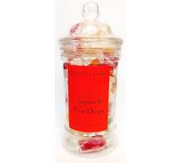 Jargonelle Pear Drops Sweets Gift Jar by Dolci Di Lechlade Classic British Retro Traditional Sweet Shop Candy Hard Boiled