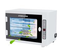 Jargrovs UV steriliser,12L high capacity nail tool sterilizer, autoclave sterilizer with timer setting, LED UV Disinfection Cabinet for home, barbershop, beauty salon and spa use