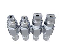 Jariko Jrod Pressure Washer Nozzle 4 GPM - High Pressure J Rod Hose Nozzle - 1/4" Quick Connect for Soft Wash System - 4 Way Pressure Washer - 4 Tip Soft Wash Nozzle - Pressure Washer Accessories