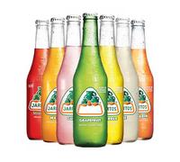 Jarittos Mango,Strawberry,Guava,Grapefruit,Lime,Pineapple,Mandarin,Mexican Natural Fruit Flavoured Soda Bottles 370ml (2 x Bottles, Mixed Soda Bottles)