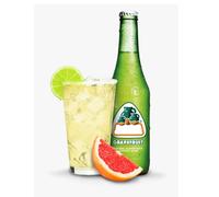 Jarittos Mango,Strawberry,Guava,Grapefruit,Lime,Pineapple,Mandarin,Mexican Natural Fruit Flavoured Soda Bottles 370ml (2 x Bottles, Grapefruit Soda 370ml)