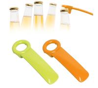 Jarkey Original Easy Jar Key Opener, 2PCS Can Lid Openers for Arthritis Hands Can Opener Arthritis Bottle Beer Open Tool Easy Jar Keys Grippers for Elderly Children Women (Orange + Fluorescent Green)