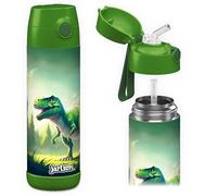 JARLSON Charli Kids Water Bottle with Straw, Insulated Stainless Steel Water Bottle, Thermos Flask, Girls/Boys