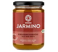 JARMINO organic beef bone broth / grass-fed cattle / natural collagen & hyaluronan / bone broth beef (pack of 12 x 350 ml)