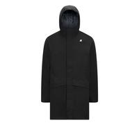 Waterproof Black Coat with Hood - male - K-Way - Winter Jackets - Black - M - Jackets M