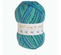 Jarol New Arrrival Baby Random Double Knit/DK Knitting & Crochet Yarn. Baby Yarn Available in a Selection of Variegated Shades, 100% Acrylic, 600 Metres, 200g Balls, Single Ball, Phanenga