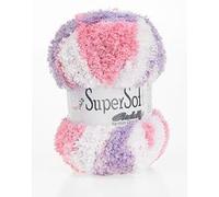 Jarol Super Soft Cuddly Chunky Knitting & Crochet Yarn. Baby Yarn Available in a Selection of Pastel, Neutral & Multicoloured Shades, 100% Polyester, 135 Metres, 100g Balls, Single Ball, Cassis