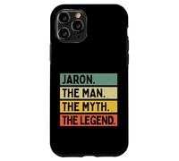 Jaron The Man The Myth The Legend Funny Personalized Quote Case for iPhone 11 Pro