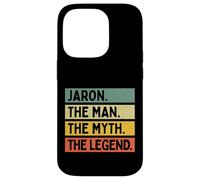 Jaron The Man The Myth The Legend Funny Personalized Quote Case for iPhone 14 Pro