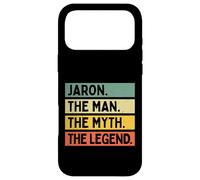 Jaron The Man The Myth The Legend Funny Personalized Quote Case for iPhone 17 Pro Max