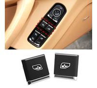 Jaronx 2pcs Driver Side Window Switch Button for Porsche Cayenne 2011-2018 Panamera 2011-2016 Macan 2015-2022 Power Window Switch Button Replacement