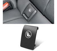 Jaronx Compatible with BMW Child Seat Anchor Cover 5 Series G30/G31/F90 M5 2017-2023, ISOFIX Rear Seat Latch Anchor Cover for BMW G30 G31 52207458925 52207451018 (Black)