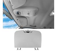 Jaronx Compatible with Ford F250/F350/F450/F550 Overhead Console Sunglasses Holder 2002 2003 2004, Roof Console Sunglass Holder Storage Bin Door Compatible with Ford Super Duty 2C3Z7811586BAB (Gray)