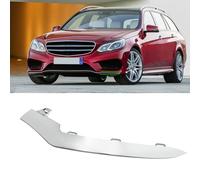 Jaronx Compatible with Mercedes-Benz Front Bumper Chrome Trim Molding E-Class W212 2014-2016, Driver Side Front Bumper Lower Chrome Trim Replacement A2128852774 for Mercedes W212 E250 E350 E400 E550