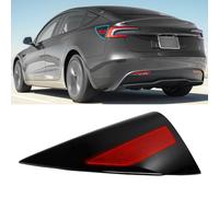 Jaronx Compatible with Tesla Charging Port Cover for Model 3 Highland 2024-2025, Rear Left Taillight Charge Door Cover Reflector for Tesla 3 Refresh Model, Charging Port Door Replacement 1715104-00-A